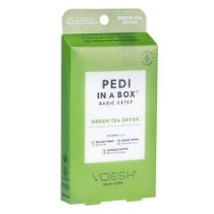 Voesh 3 Step Pedicure In a Box Green Tea